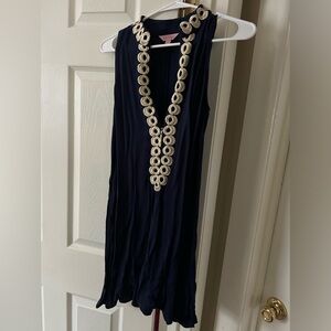 Navy blue lily Pulitzer dress size 0
